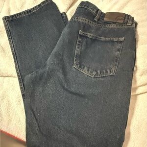 Wrangler Mens Denim Straight Jeans Size 40x30
